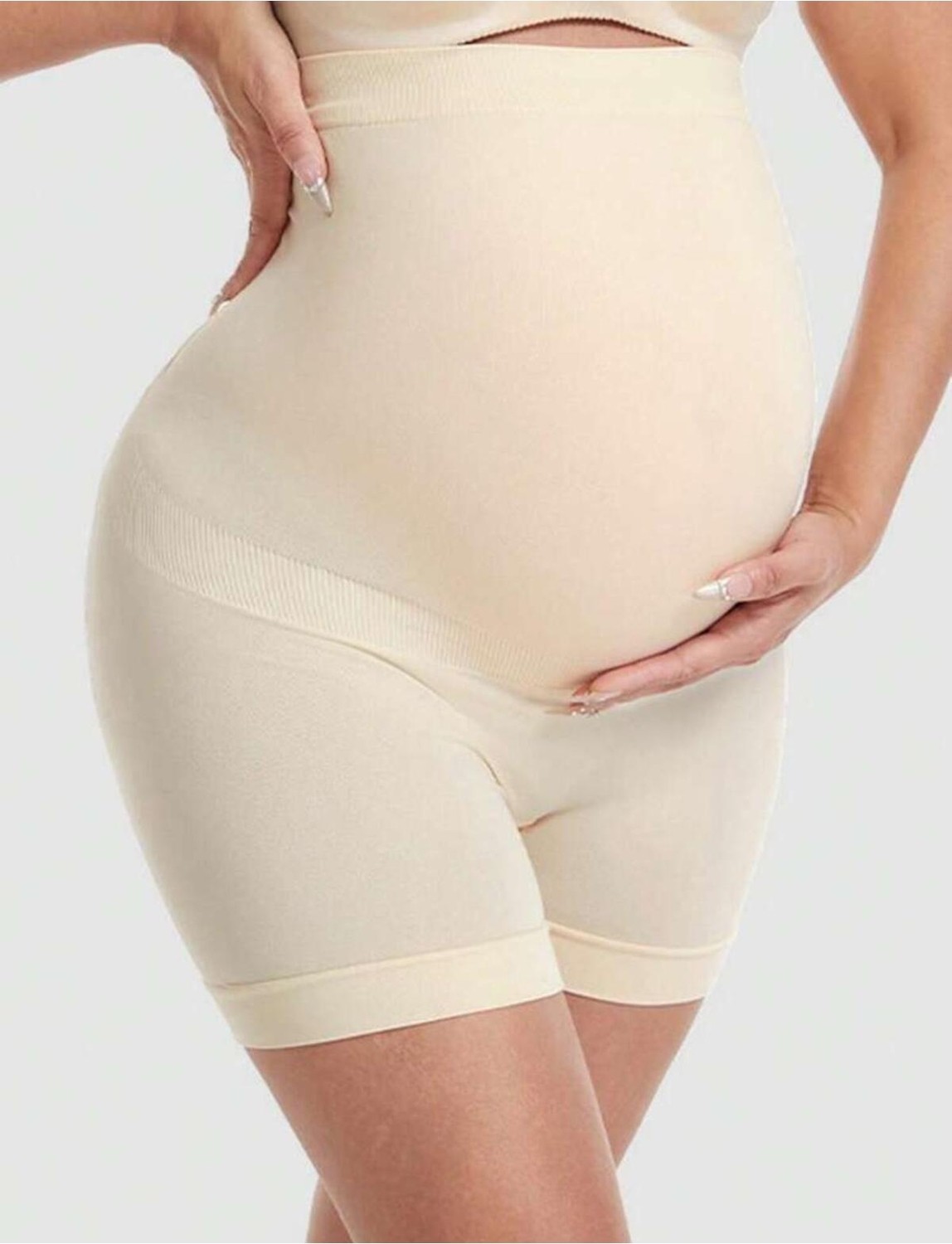Fit Women Hamile Şort Yüksek Bel Toparlayıcı Şort 2005 görsel 7