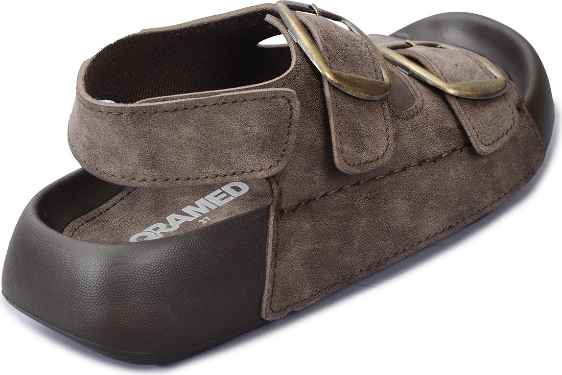Qramed Orthopedix Çitf Bantlı Tokalı Unisex Spor Sandalet QR25250 görsel 4