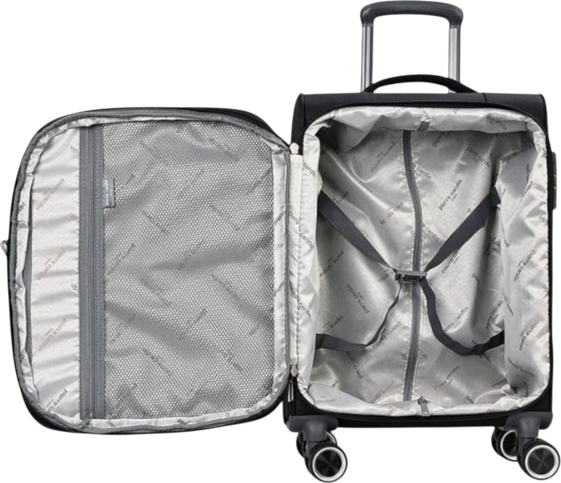 Pierre Cardin Trolley 50 cm Siyah Unisex Valiz görsel 5
