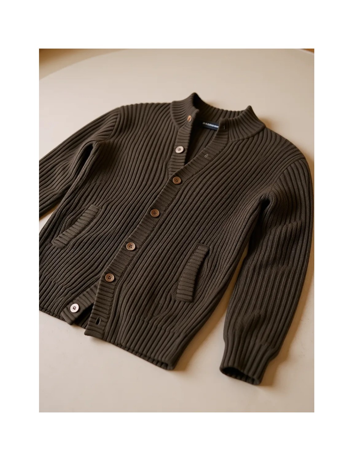 Youknitwear You Elke Erkek Triko Hırka görsel 7