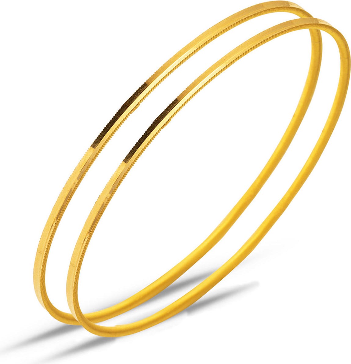 Bilezikci Bayan 22 Ayar Ajda Altın Bilezik (2*7) 14 Gr.