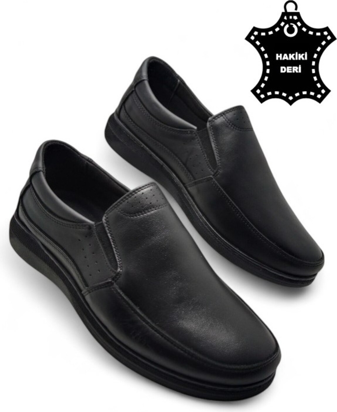 Magic Shoes Erkek Mevsimlik Hakiki Deri Ultra Rahat Klasik Günlük Baba Ayakkabısı