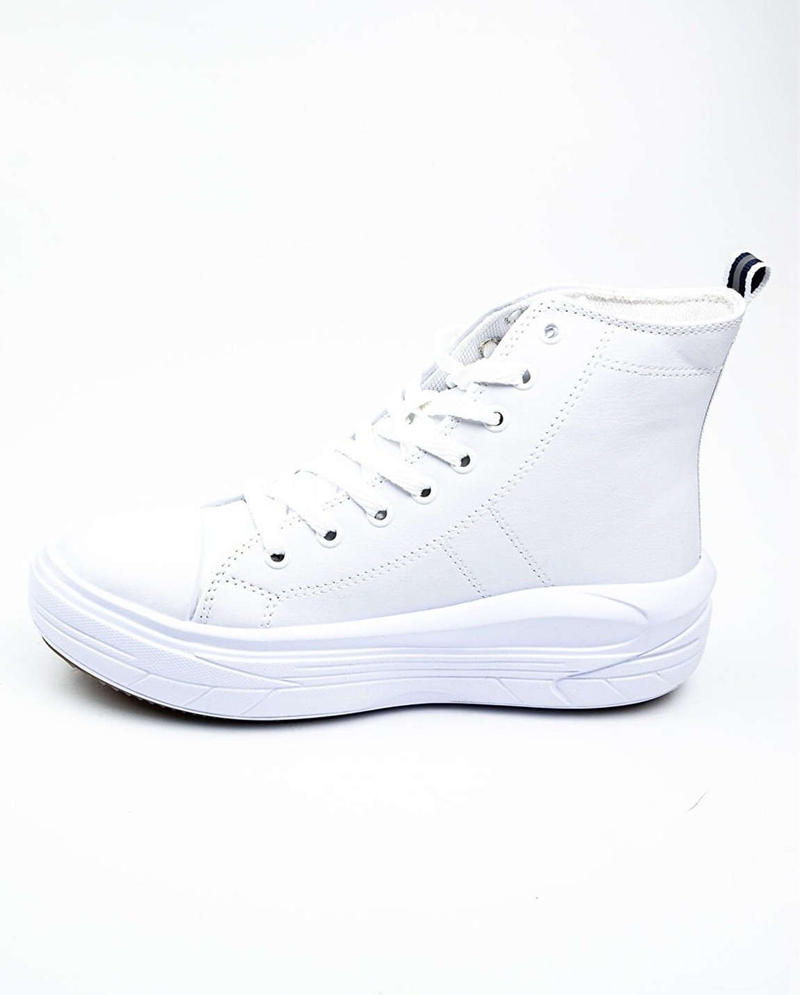 U.S. Polo Assn. U.S Polo Assn. 101163680 Clementıne PU 2PR Beyaz Kadın Spor Bot görsel 4