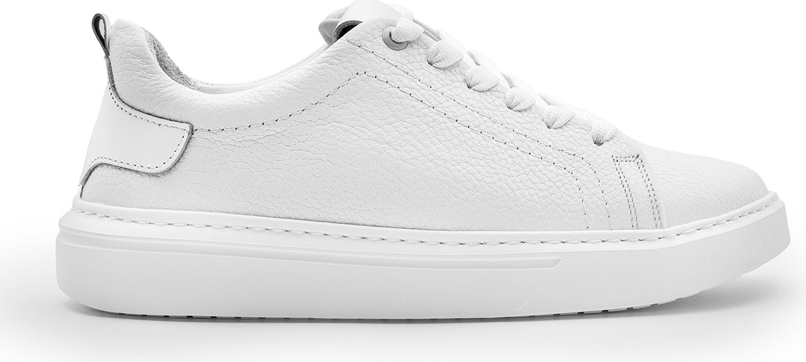Siyah 100%Hakiki Deri Erkek Spor Sneaker Ortopedik Tabanlı VT27