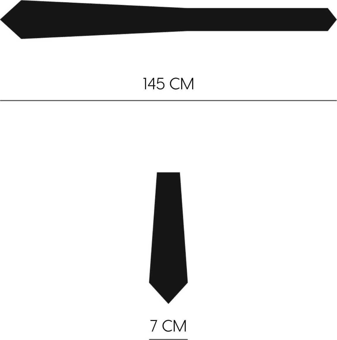 KUMOVO Gri Çizgili Ince Siyah Kravat, 7 cm Genişliğinde görsel 8