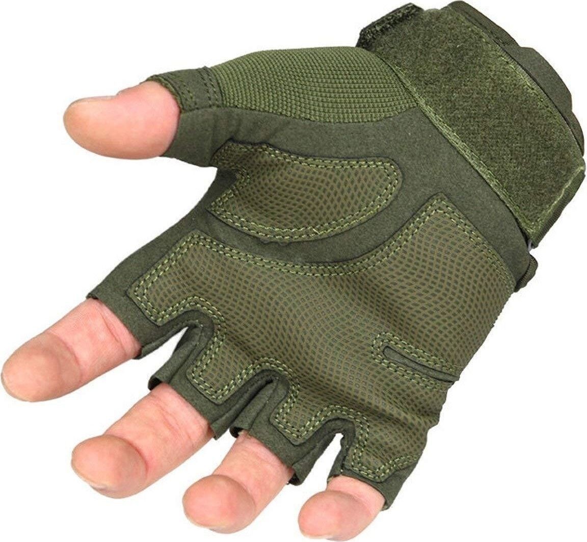 Mediterian Tactical Yarım Parmak Kesik Eldiven görsel 2