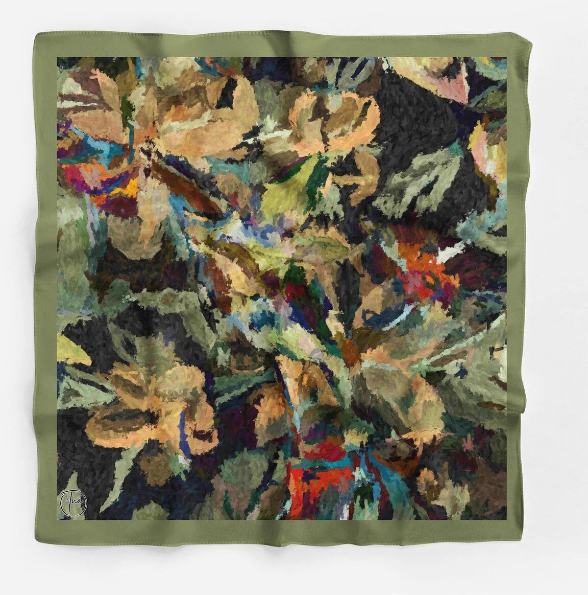 Pastel Desen Bandana/fular görsel 2