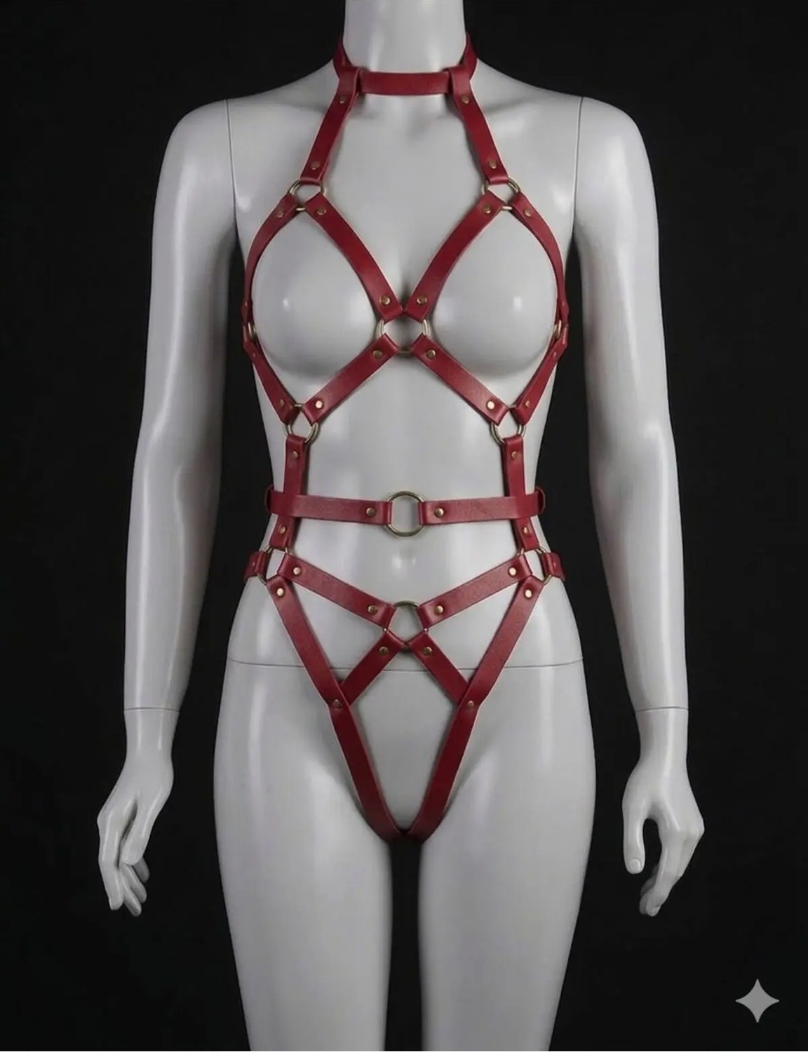 Luna Vanessa Body Deri Jartiyer -2003-AYS-JA-S-S
