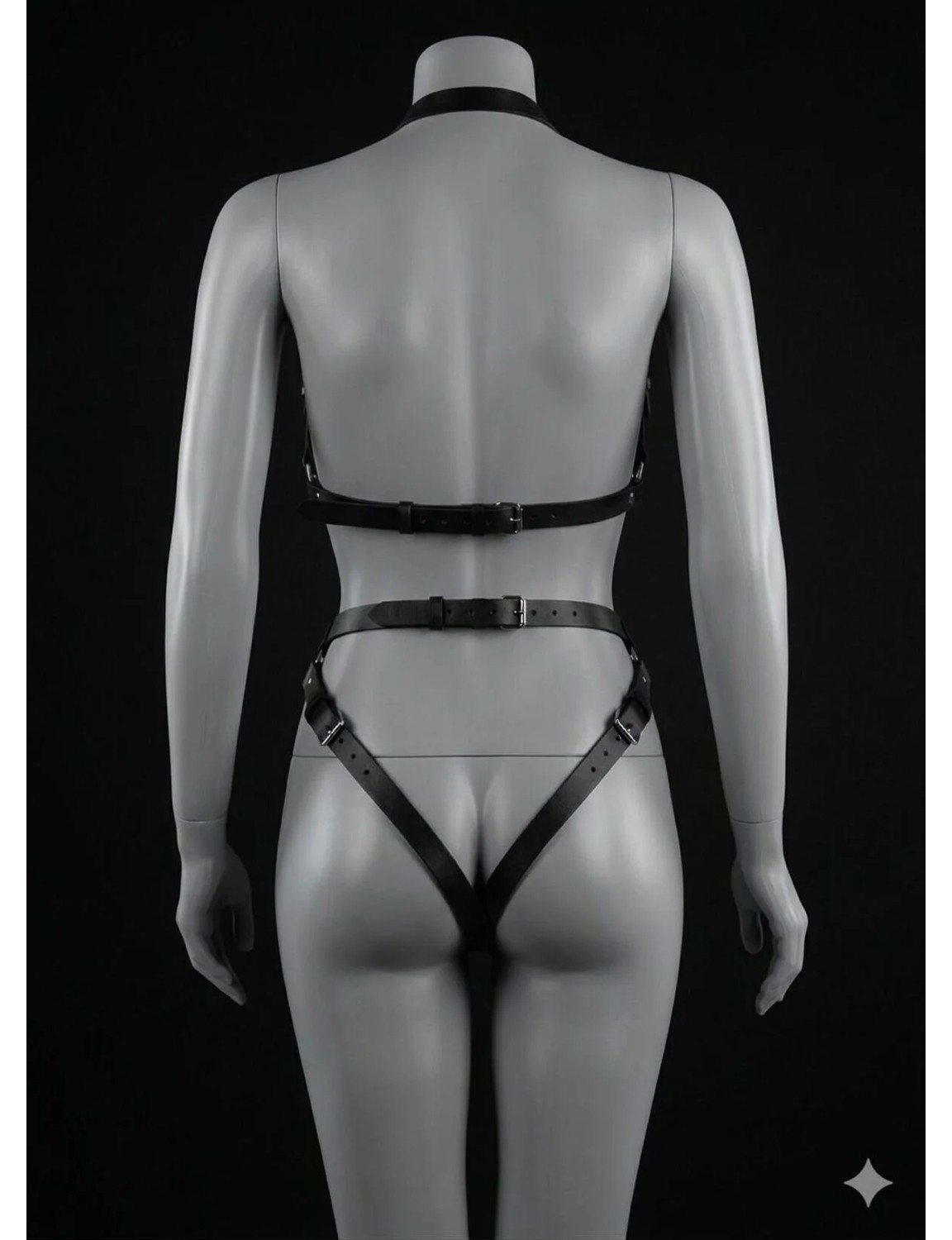Luna Vanessa Sevgililer Günü Body Deri Iç Çamaşırı Takımı -2003-SVGI-FTK-K-2XL görsel 4
