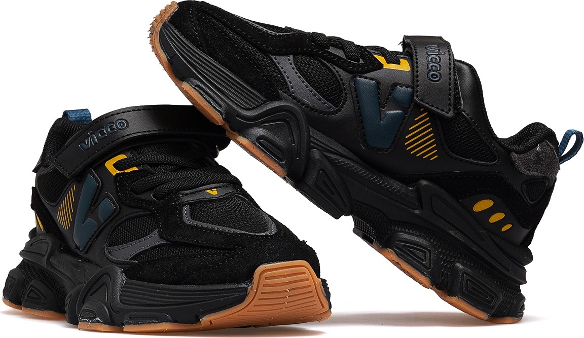 Vicco Wild Erkek Çocuk Günlük Sneaker Spor Ayakkabı 25K 346.200 Pe Siyah görsel 6