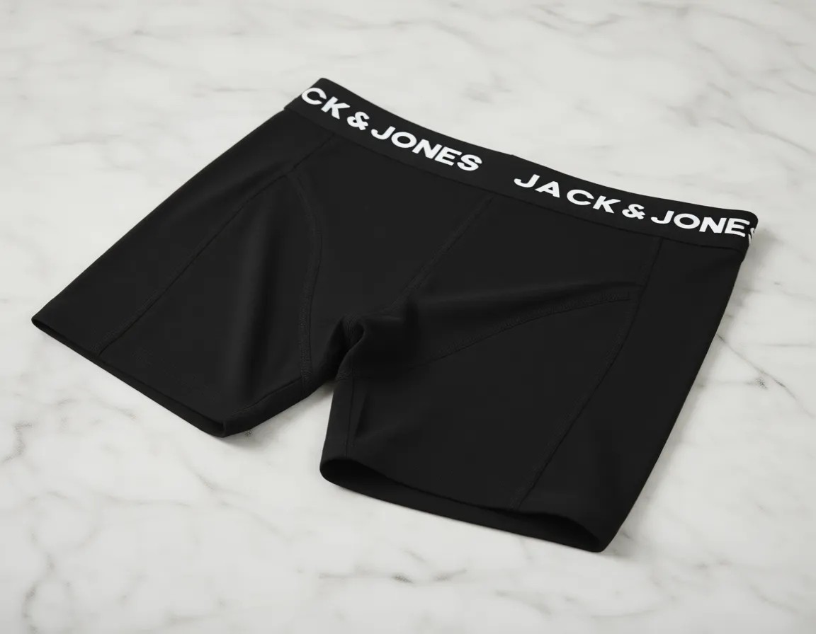 Jack & Jones Erkek Logolu Beli Lastikli 5'li Boxer Paketi - Anthony görsel 8