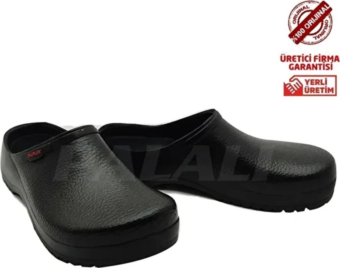 Palalı Sabo Terlik - Doktor Terliği, Hemşire Terliği - Aşçı Terliği, Mutfak Terliği - Günlük, Bahçe Terliği - Unisex görsel 2