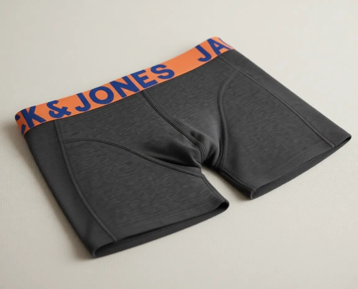 Jack & Jones Jaccrazy Düz Desenli Boxer 3 Paket Noos Erkek İçin Rahat Paça Tipi görsel 6