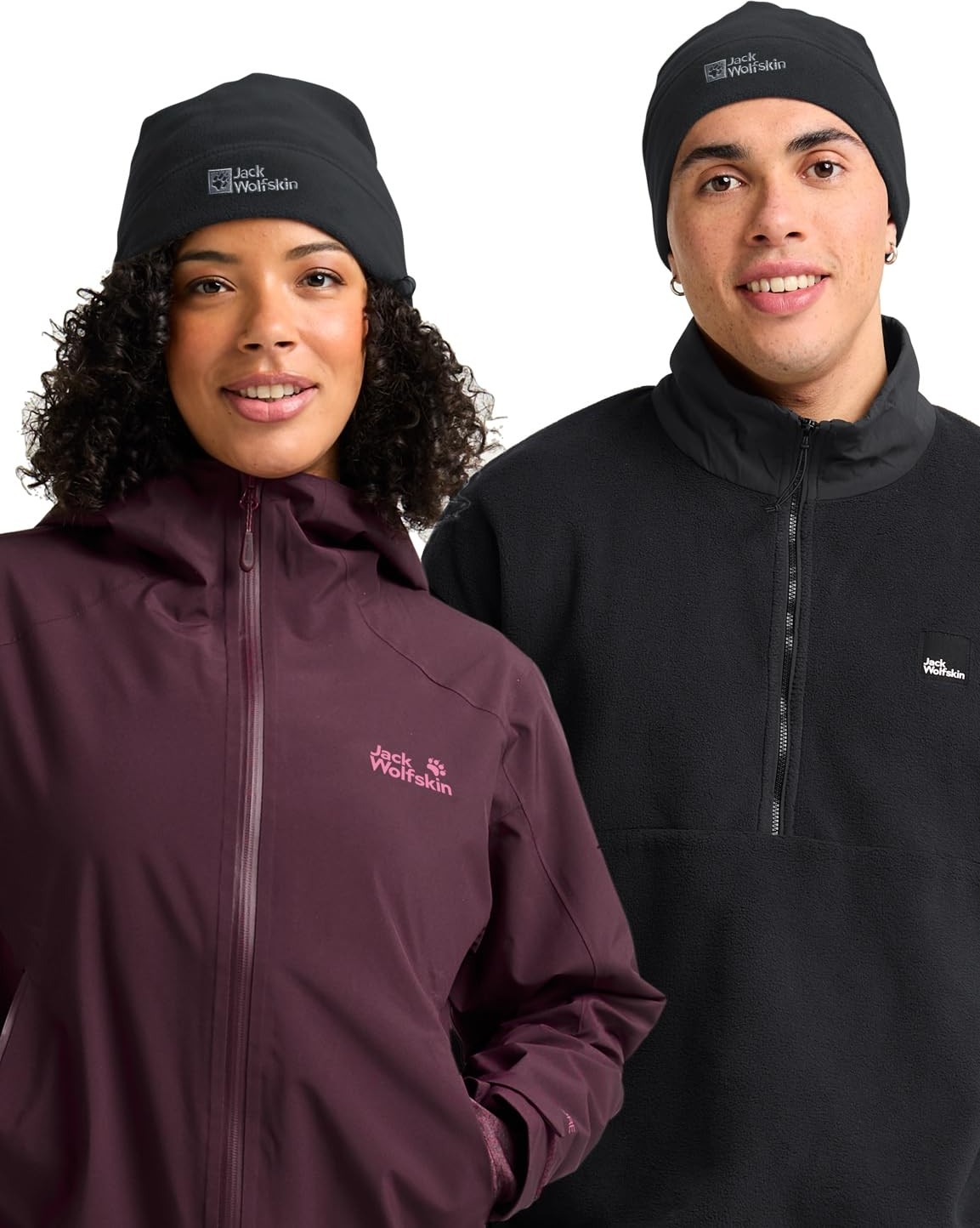 Esranın Dünyası Jack Wolfskın Real Stuff Beanıe Unisex Yetişkin Bere Black One Size görsel 2