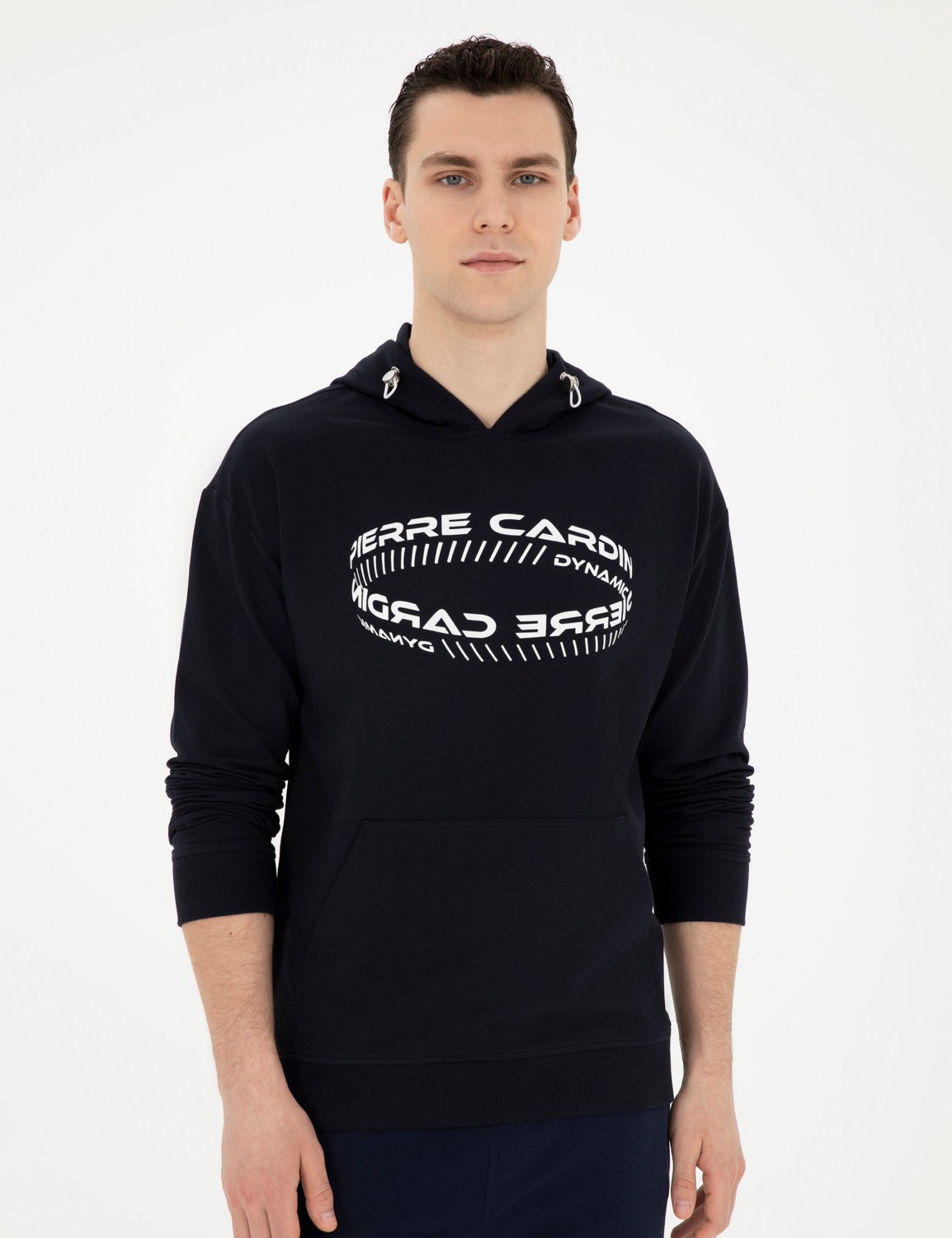 Pierre Cardin Erkek Fıstık Yeşili Regular Fit Sweatshirt 50285219-Vr087 görsel 3