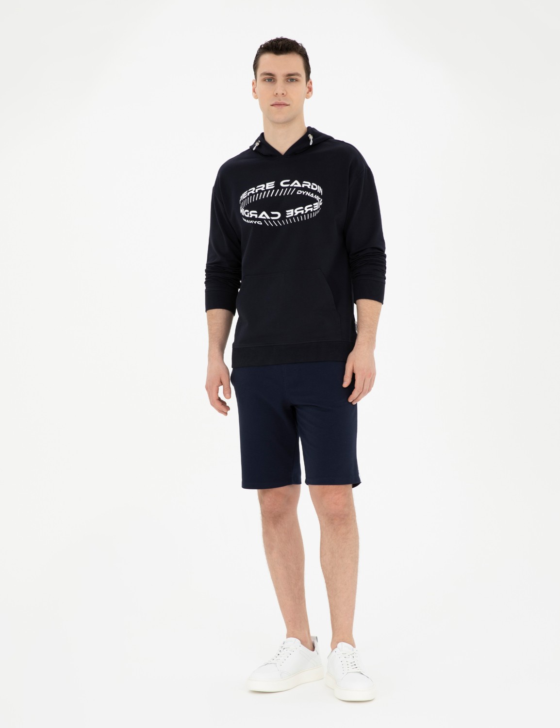 Pierre Cardin Erkek Fıstık Yeşili Regular Fit Sweatshirt 50285219-Vr087 görsel 4