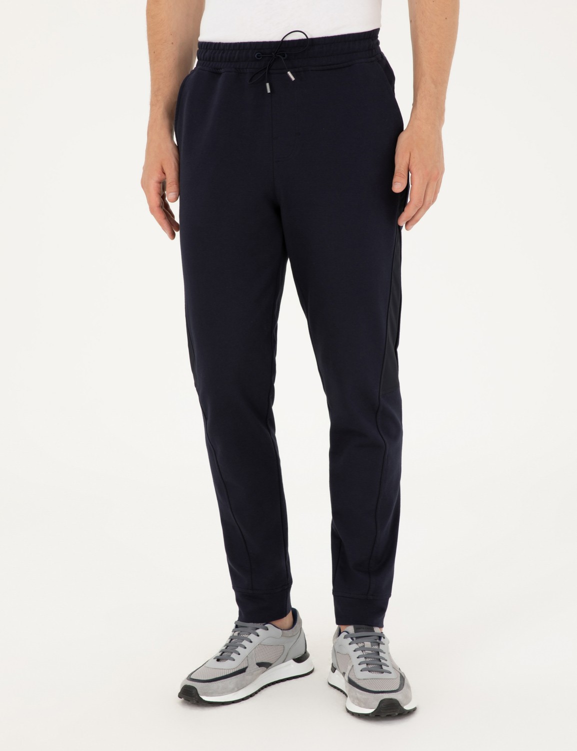 Pierre Cardin Erkek Lacivert Slim Fit Eşofman Altı 50285409-VR033 görsel 8