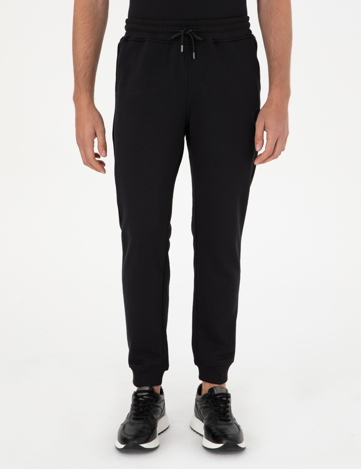 Pierre Cardin Erkek Lacivert Slim Fit 3 İplik Paçası Lastikli Eşofman Altı 50299286-VR033 görsel 8