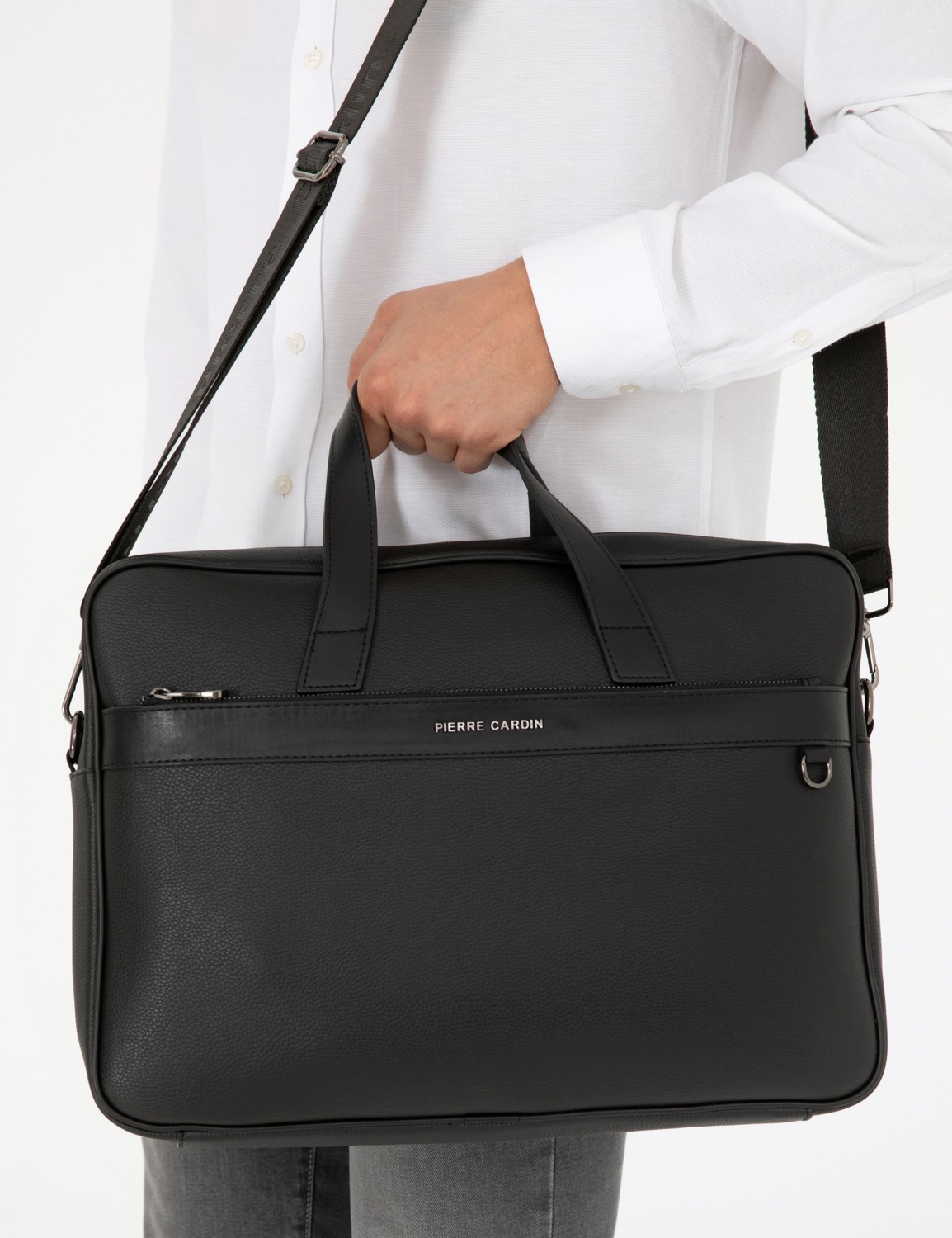 Pierre Cardin Erkek Erkek Siyah Evrak Çantası 50301238-VR046