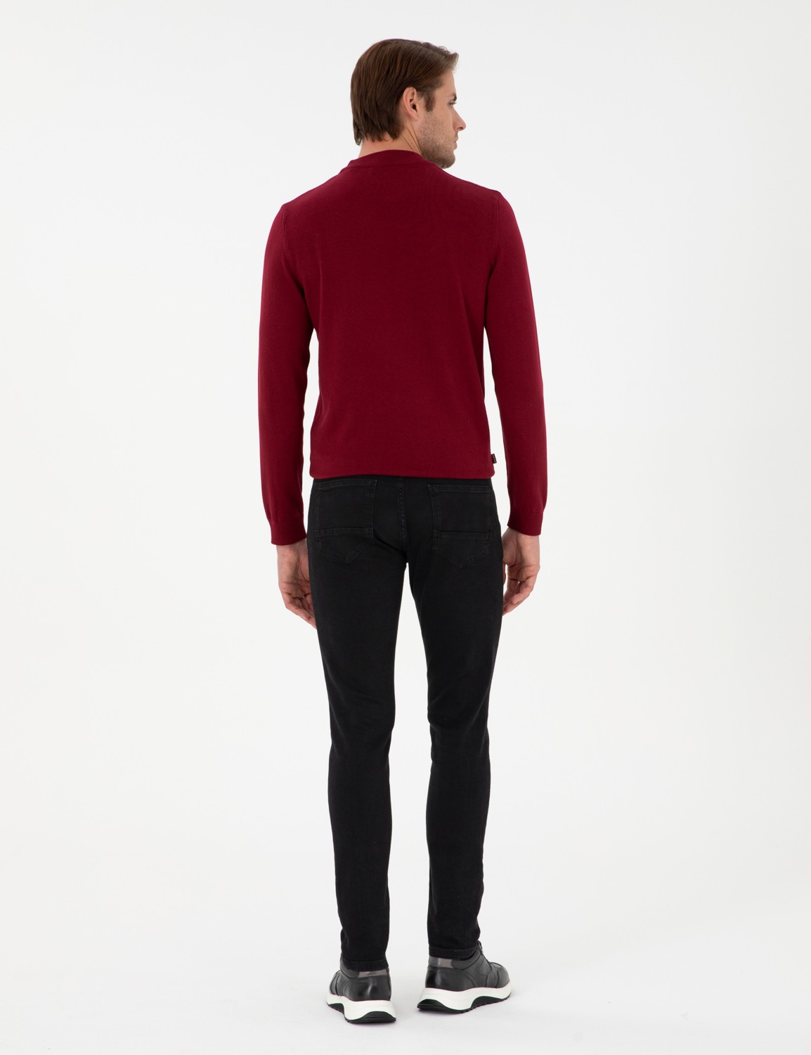 Pierre Cardin Erkek Siyah Slim Fit Jean Pantolon 50299876-VR046 görsel 4