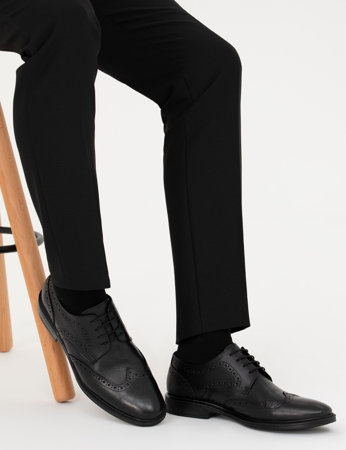 Pierre Cardin Erkek Siyah Klasik Ayakkabı 50289352-Vr046