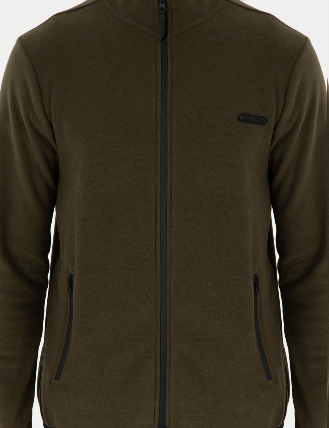 Pierre Cardin Erkek Haki Regular Fit Polar Hırka 50298991-VR027 görsel 6