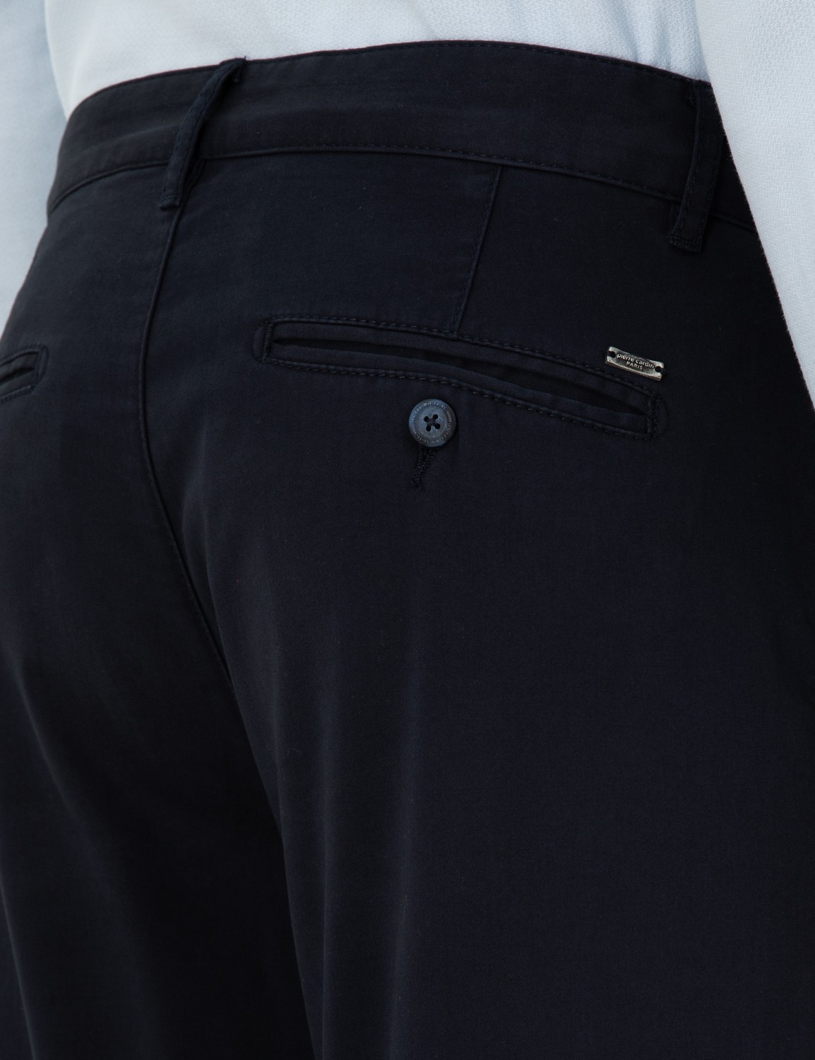 Pierre Cardin Erkek Regular Fit Kanvas Pantolon 50292505-VR033 Orta Kalınlıkta Desenli Lacivert görsel 6