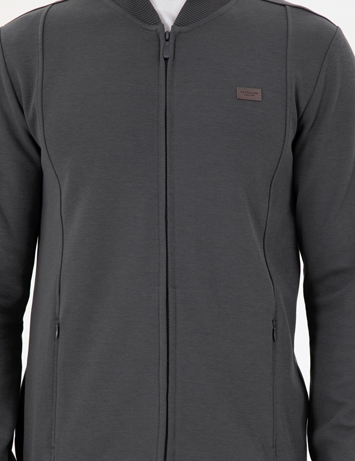U.S. Polo Assn. Erkek Antrasit Hırka (Örme) 50293386-VR006 görsel 6