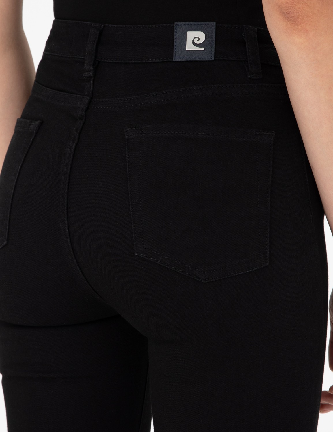 Pierre Cardin Kadın Siyah Skinny Fit Jean Pantolon 50291380-VR046 görsel 6