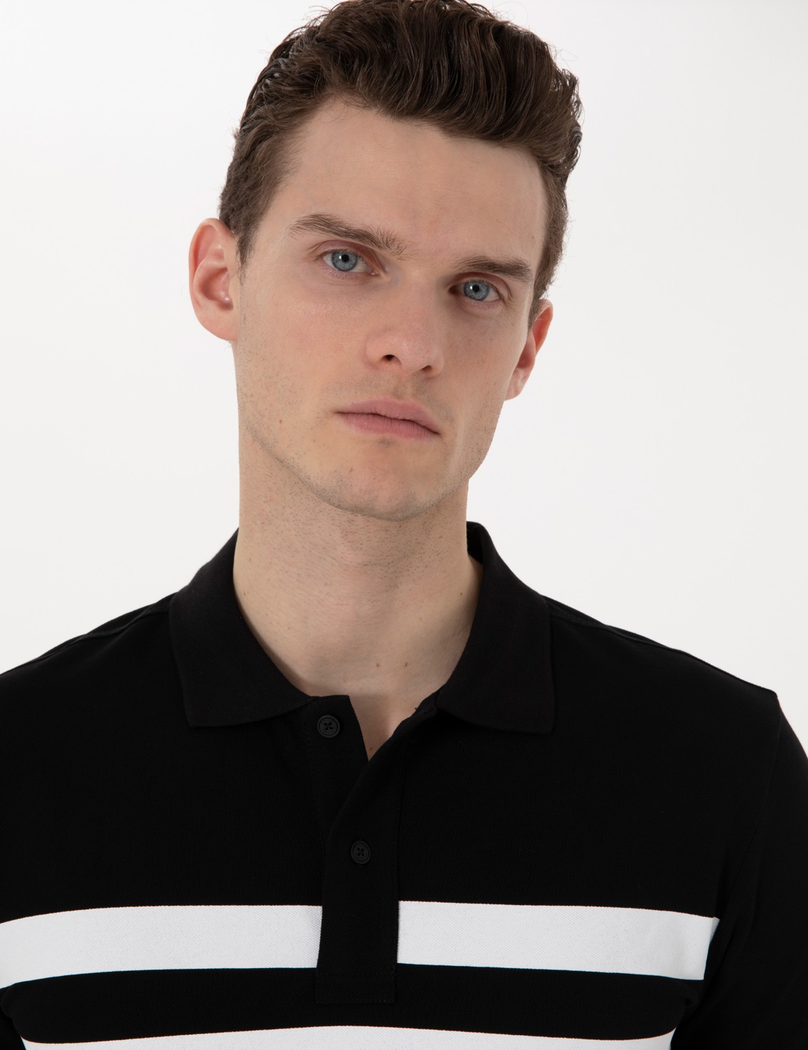 Pierre Cardin Erkek Lacivert Slim Fit Tişört 50310154-VR033 görsel 2