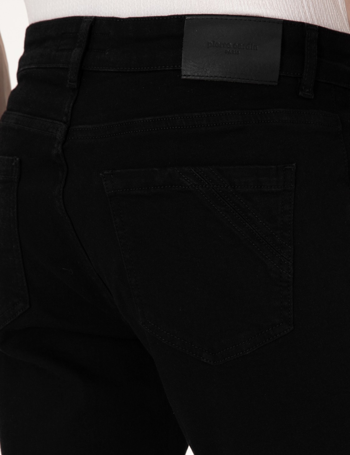 Pierre Cardin Erkek Siyah Straight Fit Jean Pantolon 50308941-VR046 görsel 6