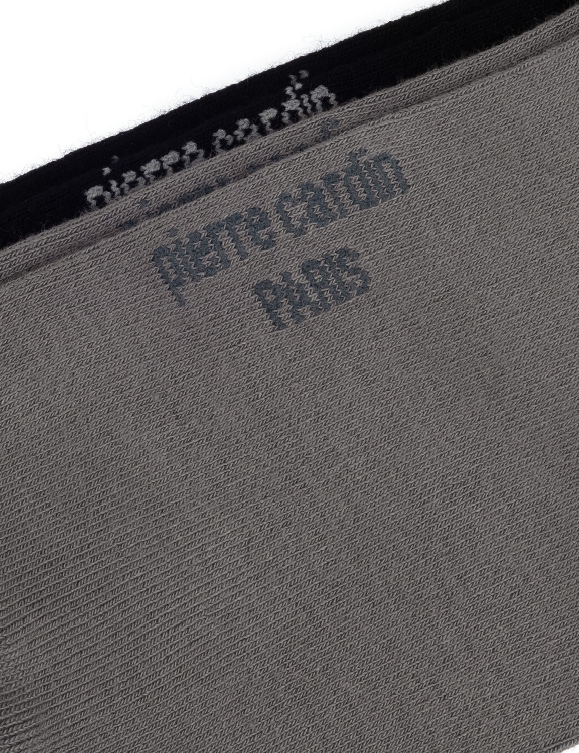 Pierre Cardin Erkek Erkek Bambu Karışımlı 2'li Paket Gri Soket Basic Çorap 50308478-100 görsel 5