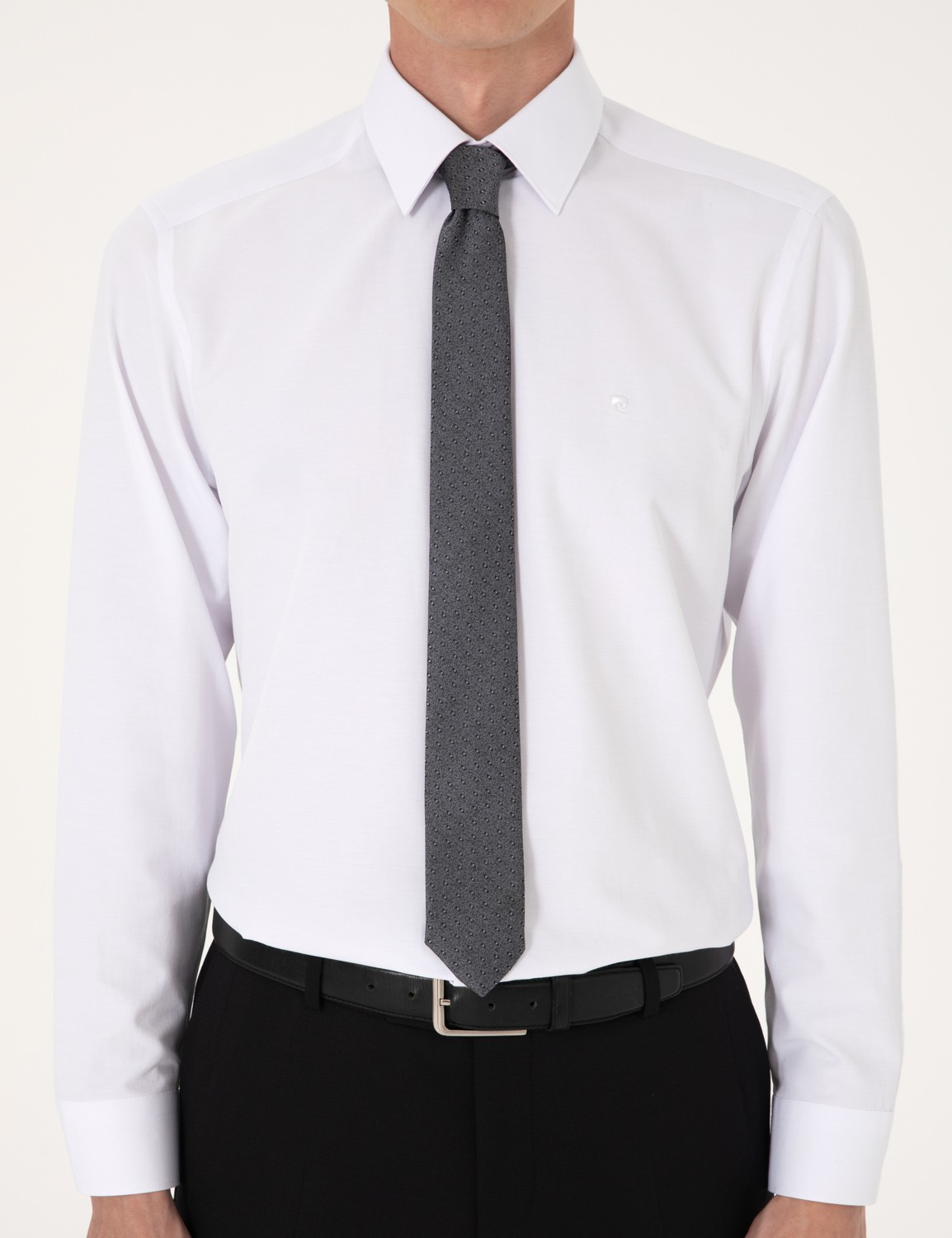 Pierre Cardin Erkek Açık Mavi Regular Fit Uzun Kollu Basic Gömlek 50316742-VR003 görsel 7