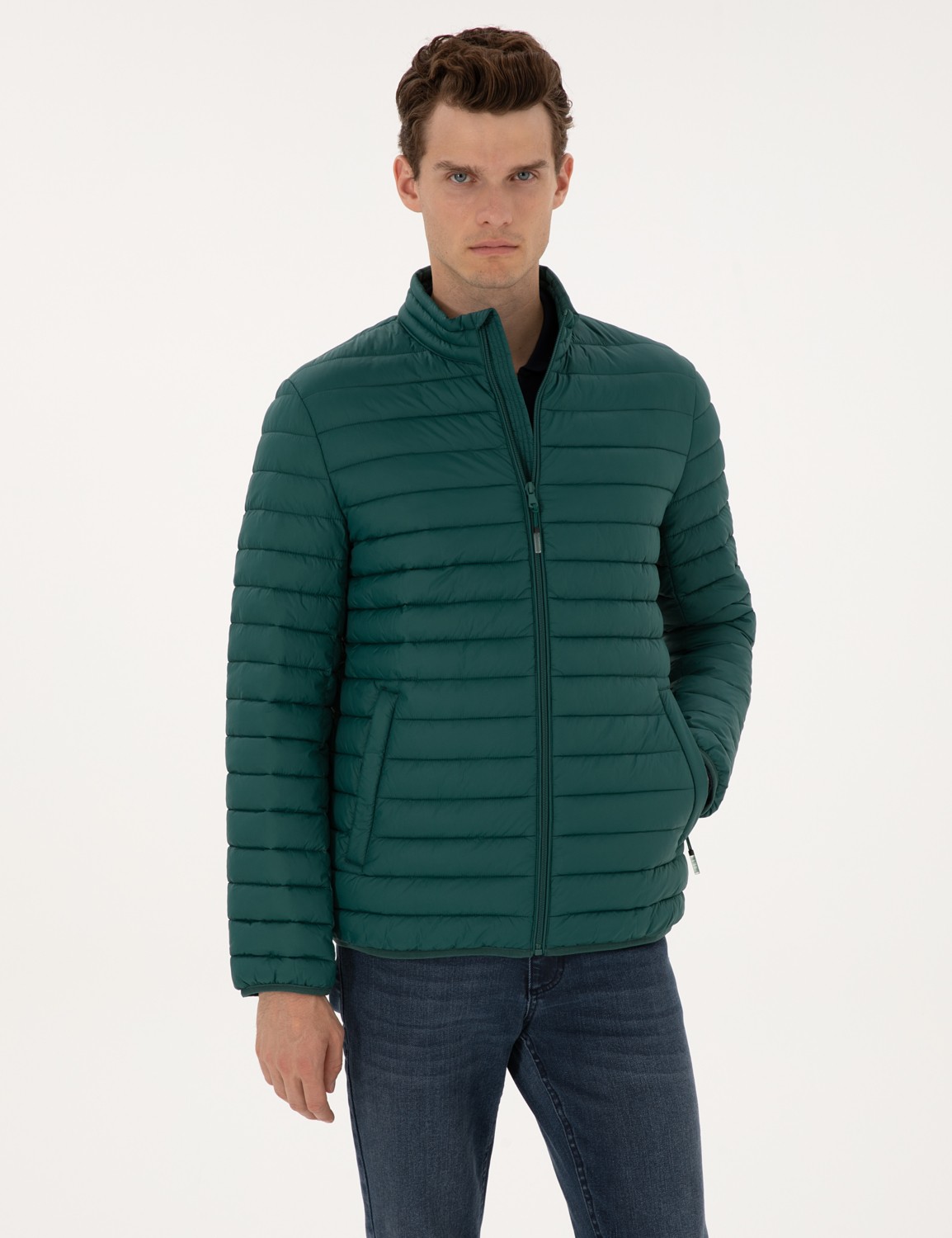 Pierre Cardin Erkek Koyu Yeşil Mont 50313921-VR079
