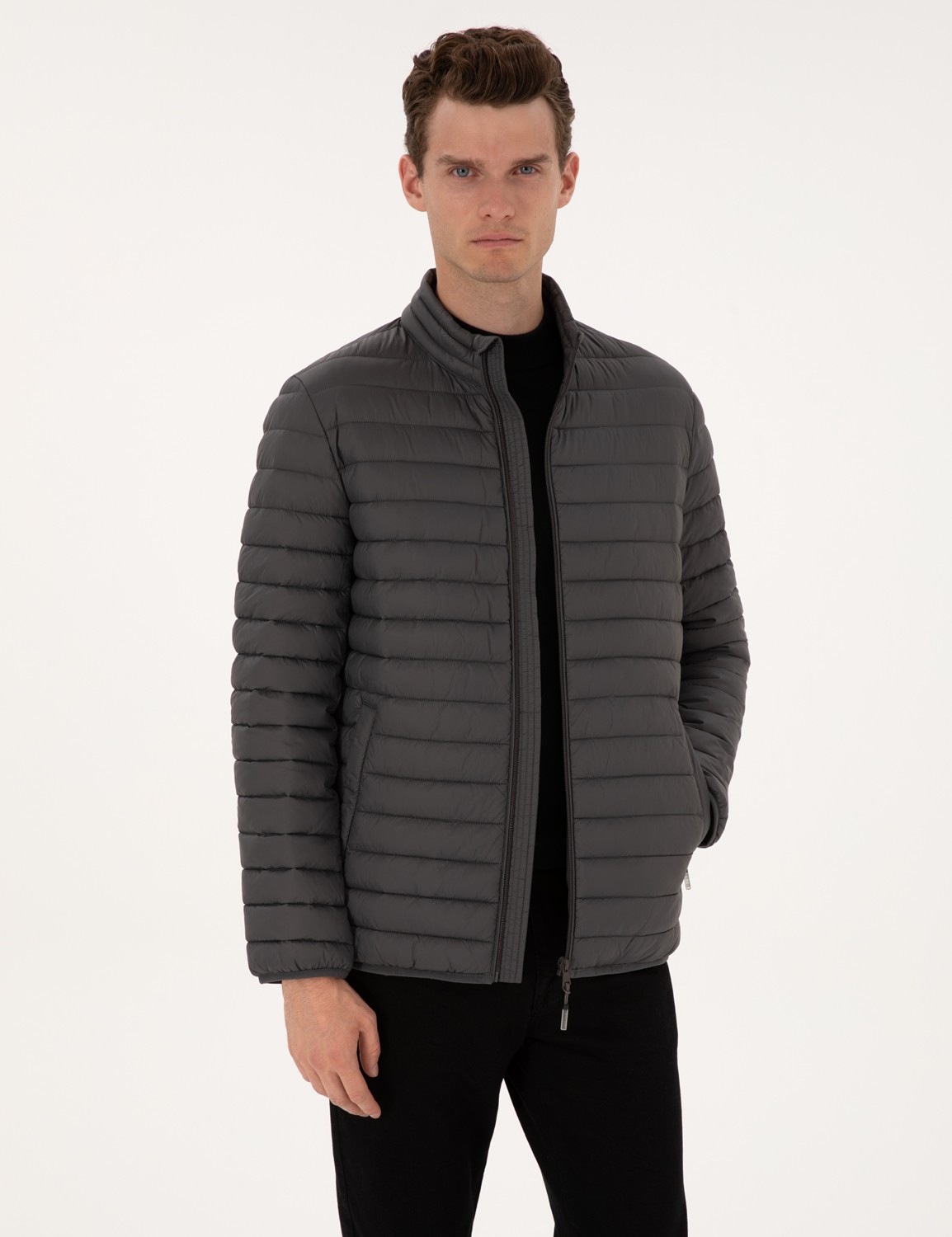 Pierre Cardin Erkek Koyu Yeşil Mont 50313921-VR079