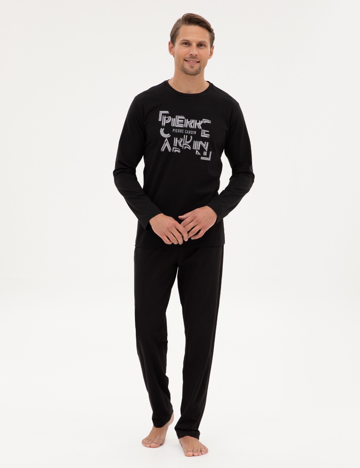 Pierre Cardin Erkek Lacivert Pijama Takımı 50322652-200
