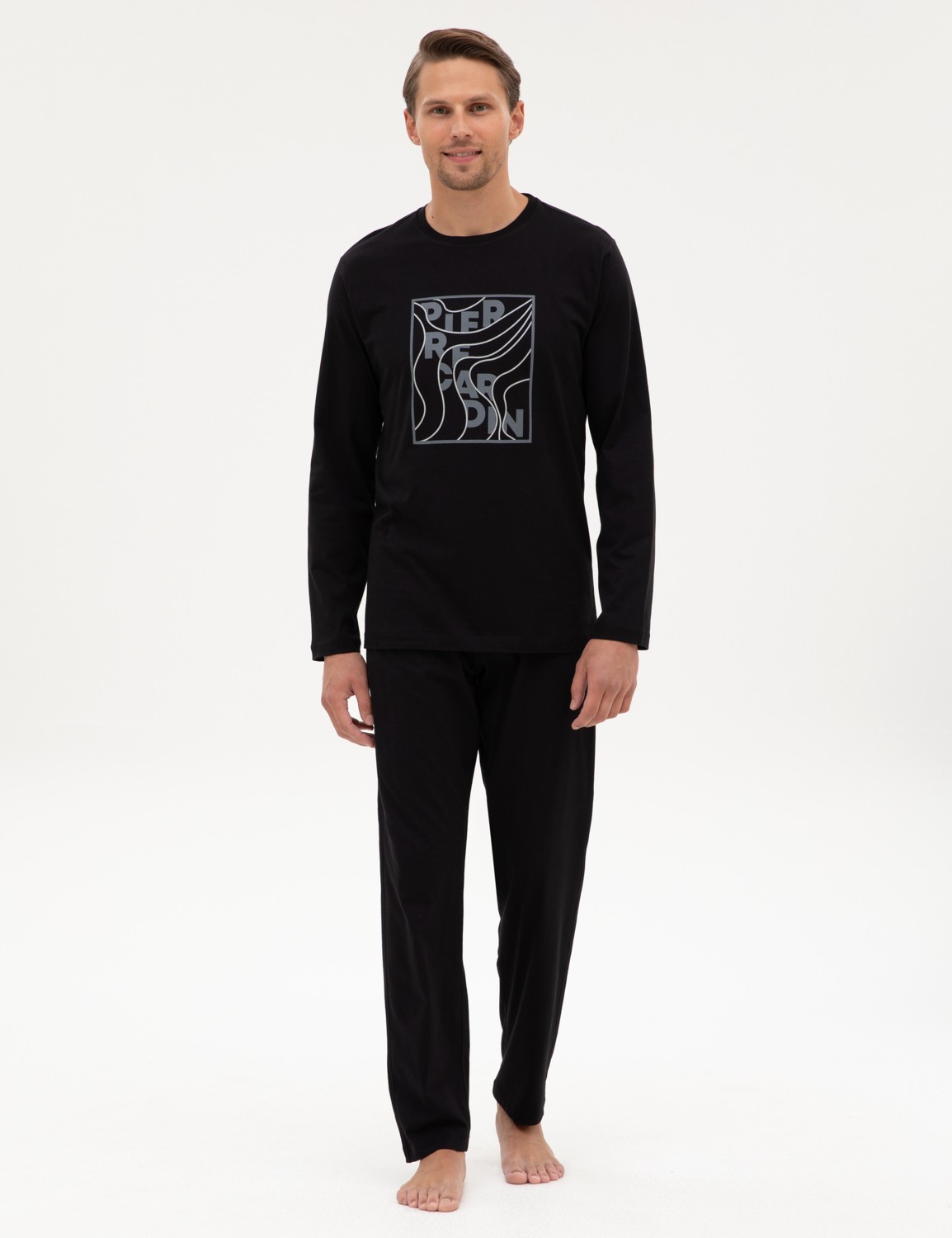 Pierre Cardin Erkek Lacivert Pijama Takımı 50322653-200