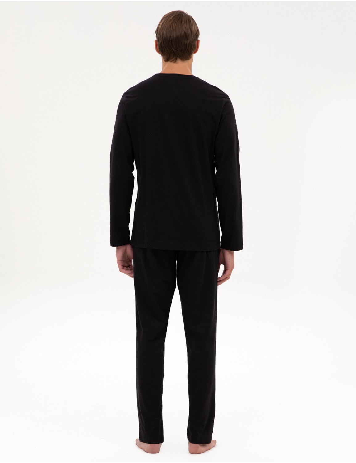Pierre Cardin Erkek Lacivert Pijama Takımı 50322653-200 görsel 5