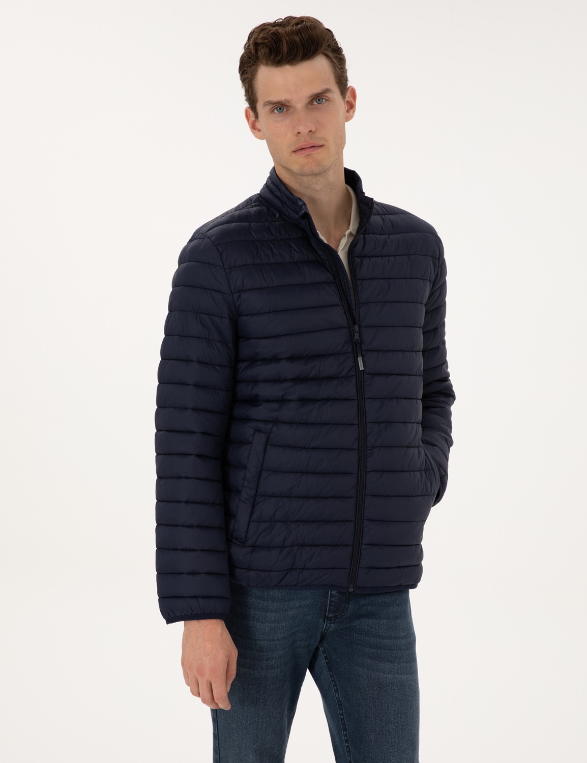 Pierre Cardin Erkek Koyu Yeşil Mont 50313921-VR079
