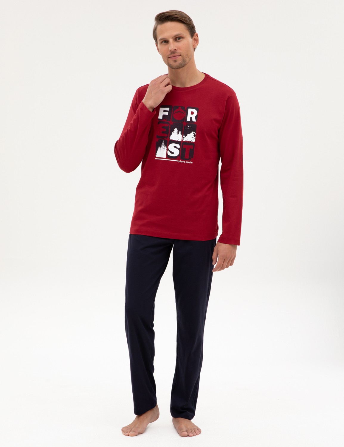 Pierre Cardin Erkek Siyah Pijama Takımı 50322655-001