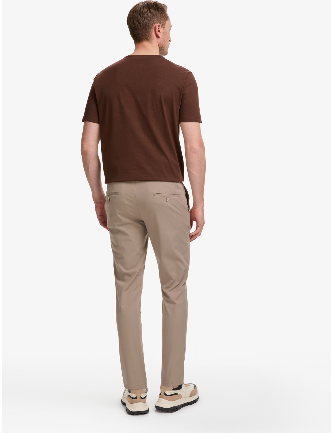 Pierre Cardin Gri Ex. Slim Fit Beli Kordonlu Klasik Jogger Pantolon 50325158-VR024 görsel 5