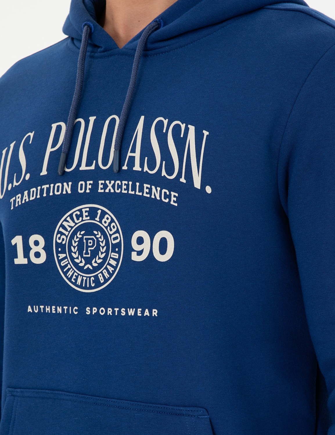 U.S. Polo Assn. Erkek Antrasit Sweatshirt 50293446-VR006 görsel 7