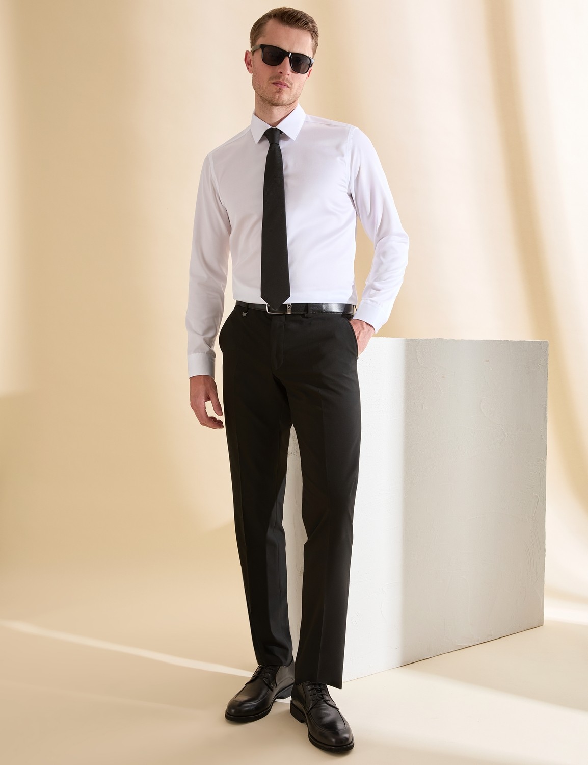 Pierre Cardin Erkek Lacivert Slim Fit Kumaş Pantolon 50325156-VR033 görsel 5