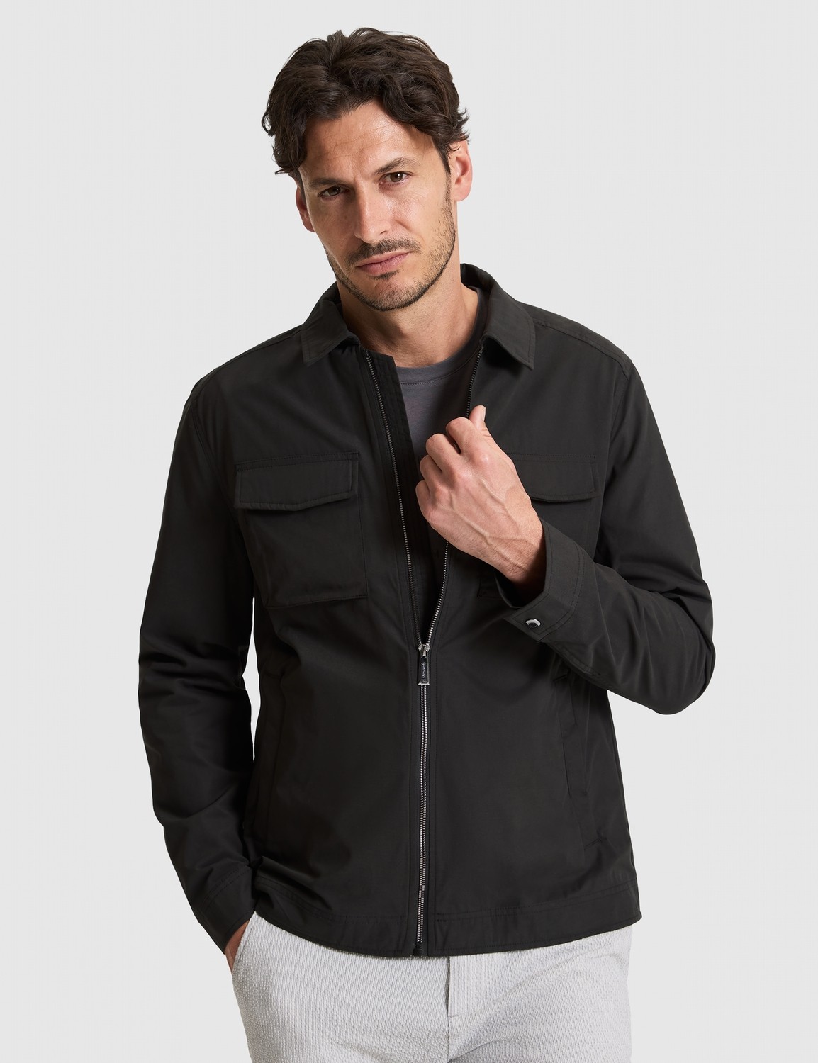 Pierre Cardin Erkek Siyah Mont 50325313-VR046 görsel 3