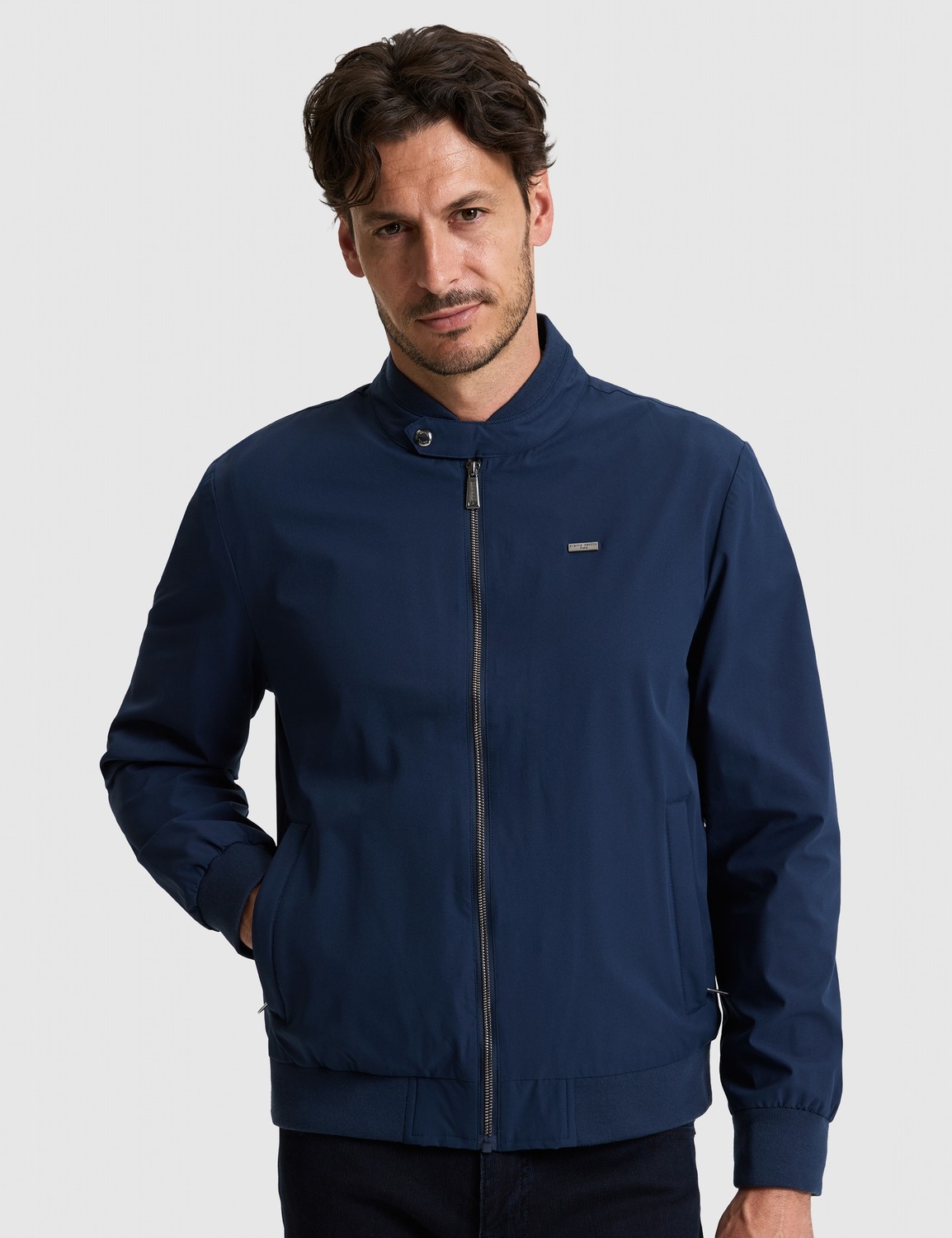 Pierre Cardin Erkek Lacivert Bomber Ceket 50325322-VR033 görsel 3