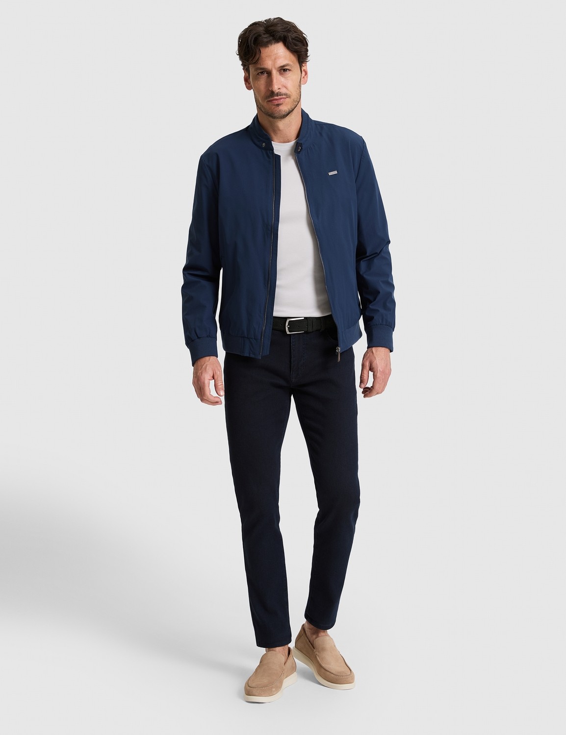 Pierre Cardin Erkek Lacivert Bomber Ceket 50325322-VR033 görsel 4