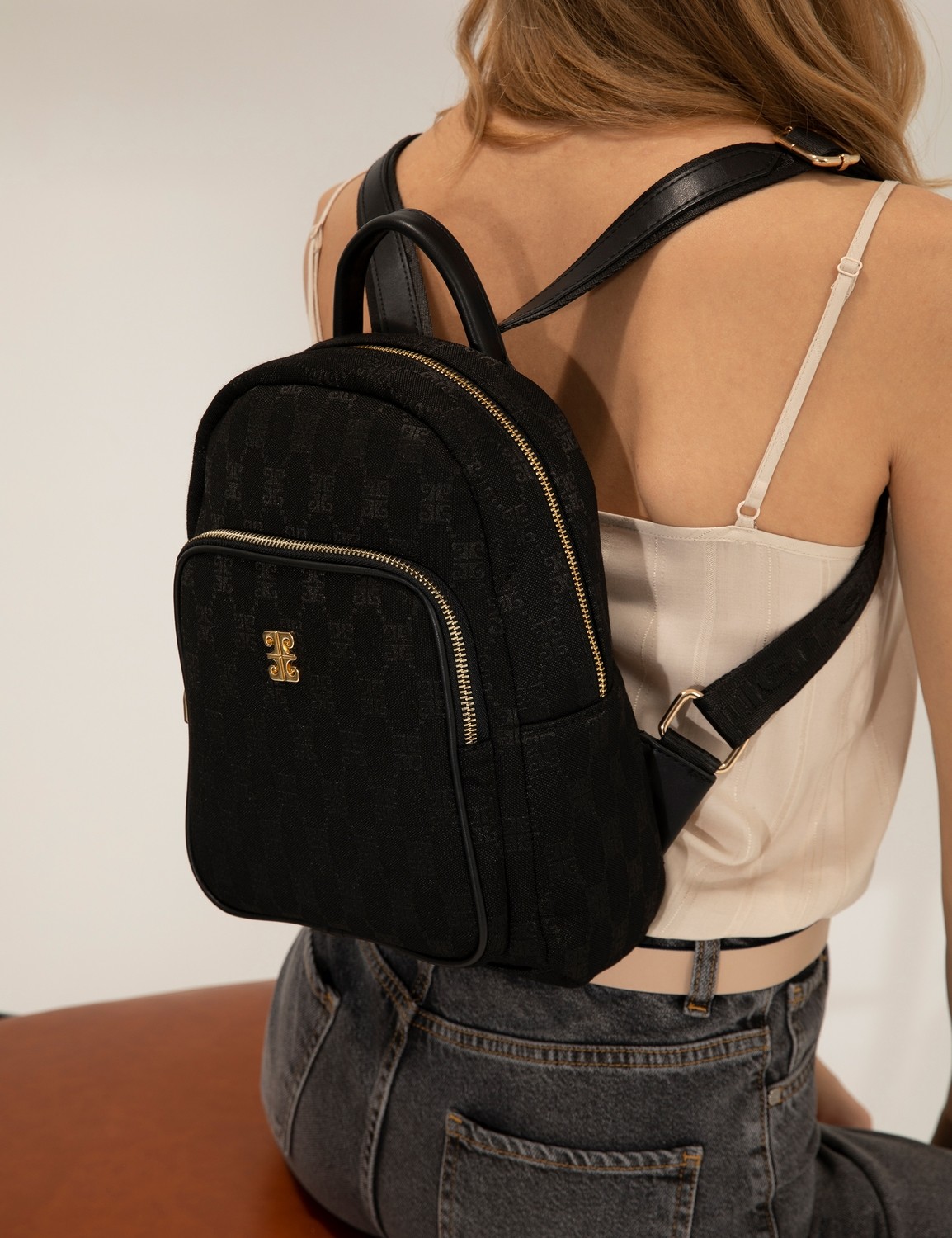 Pierre Cardin Kadın Siyah Sırt Çantası 50334511-VR046 görsel 2