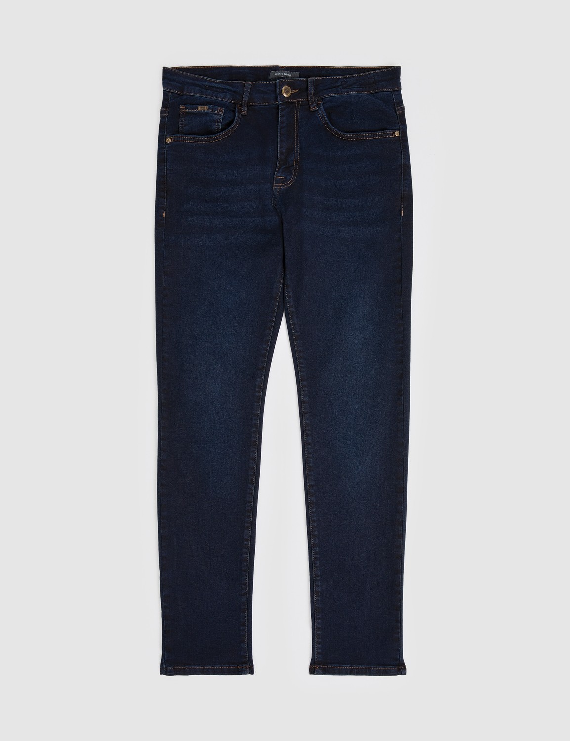 Pierre Cardin Erkek Koyu Lacivert Slim Fit Jean Pantolon 50327853-VR100 görsel 5