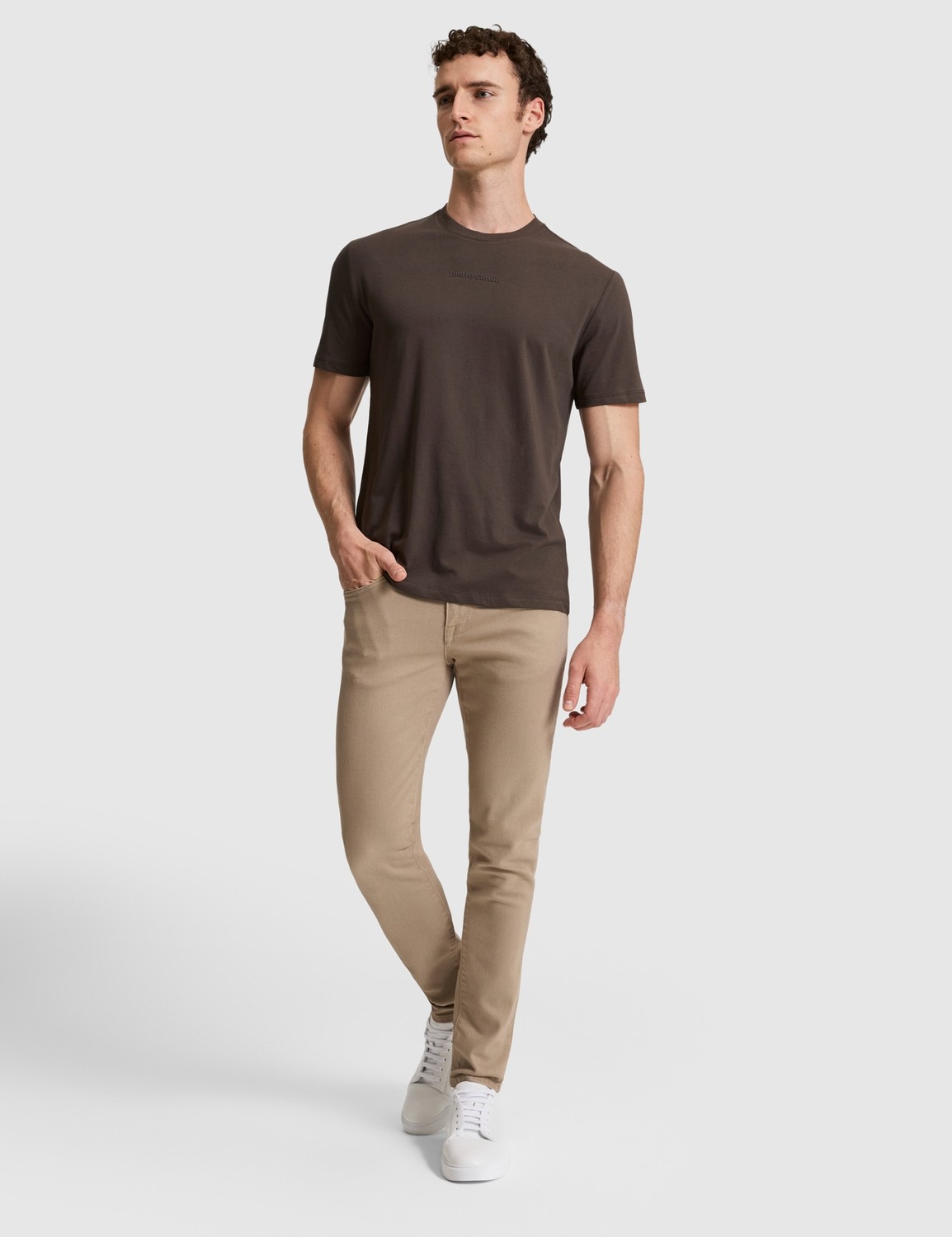 Pierre Cardin Erkek Taş Slim Fit Jean Pantolon 50327861-VR049 görsel 3