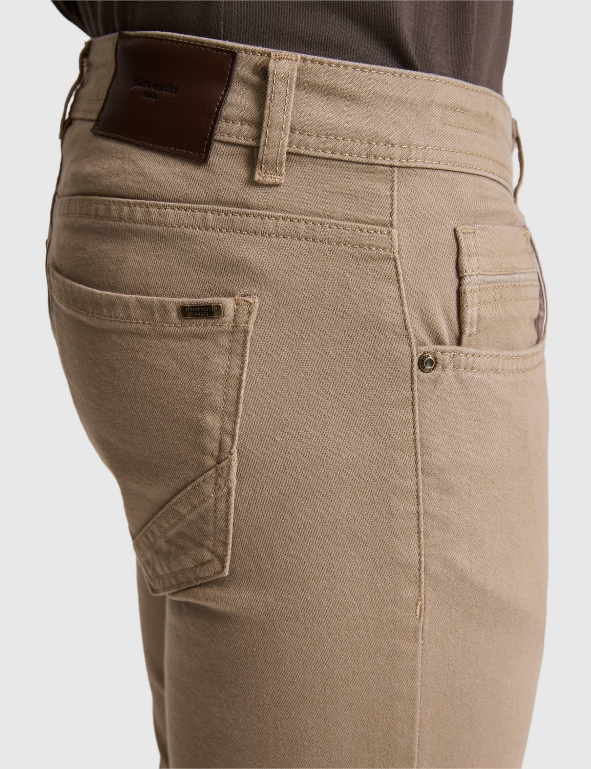 Pierre Cardin Erkek Taş Slim Fit Jean Pantolon 50327861-VR049 görsel 6